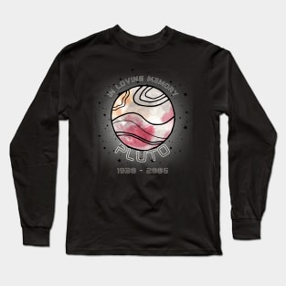 Pluto - In Loving Memory Long Sleeve T-Shirt